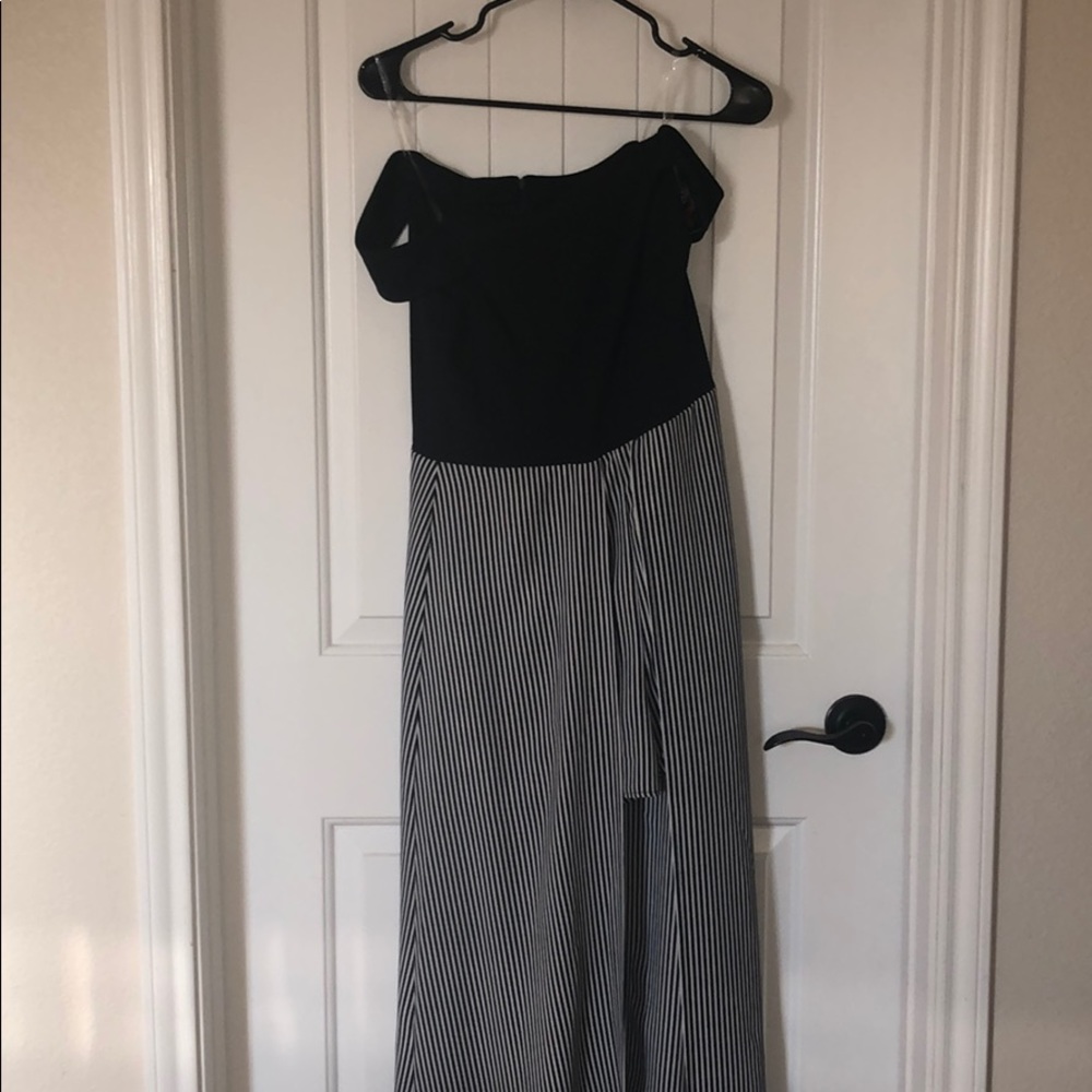Romper with train